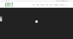 Desktop Screenshot of codie.org